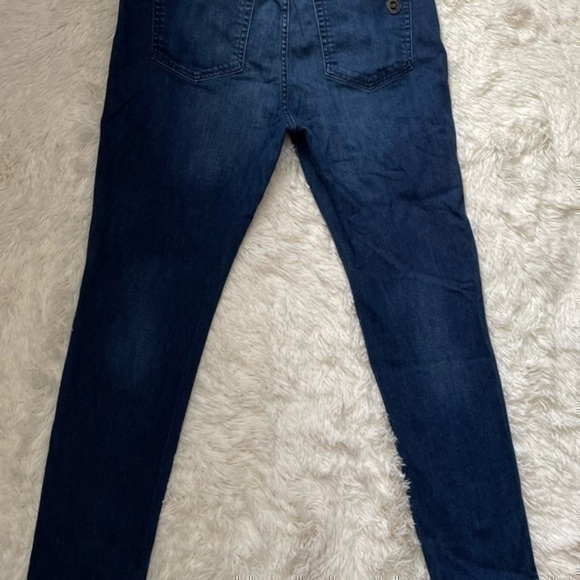 EUC Dark Blue Michael Kors skinny jeans size 12 with front zippers - Picture 6 of 10